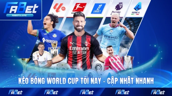 Kèo Bóng World Cup Tối Nay - Cập Nhật Nhanh Nhất